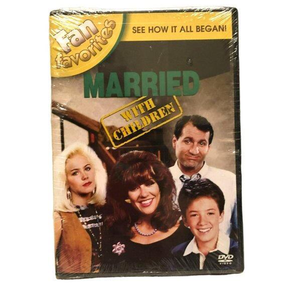 NEW MARRIED WITH CHILDRED DVD FAN FAVORITES 2009 ED O'NEILL KATEY SAGAL SEALED - Picture 1 of 2